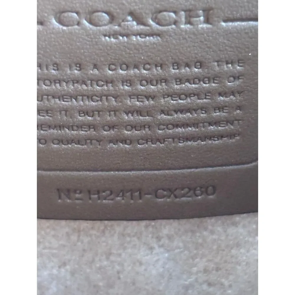 Coach Klare Crossbody in True Navy Pebble Leather w/Signature Studded Rivets